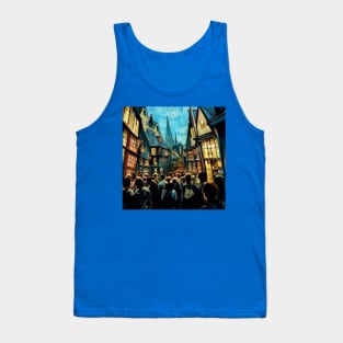 Starry Night in Diagon Alley Tank Top